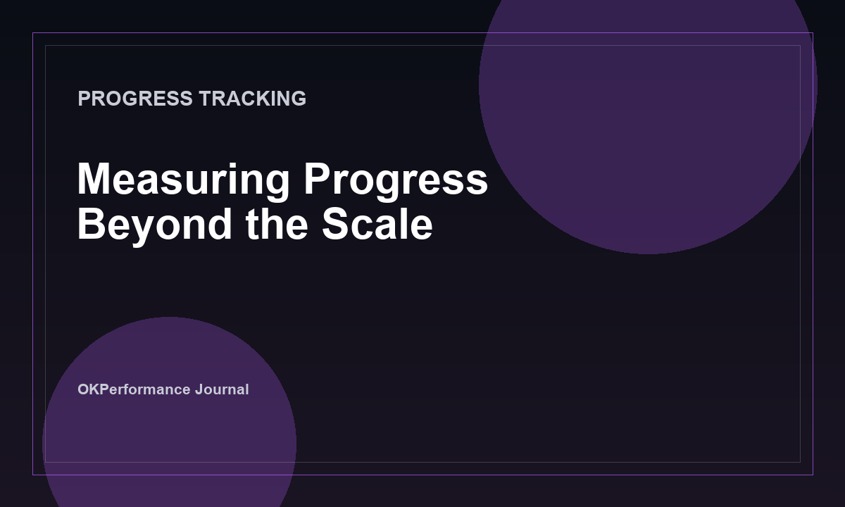 Measuring Progress Beyond the Scale cover image